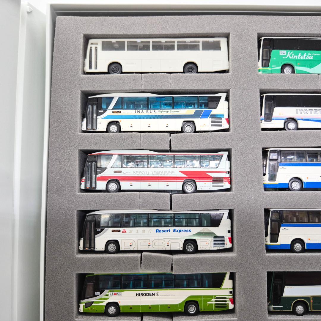 トミーテック ザ バスコレクション 第10弾 18台 専用ケース付 未塗装バス付
