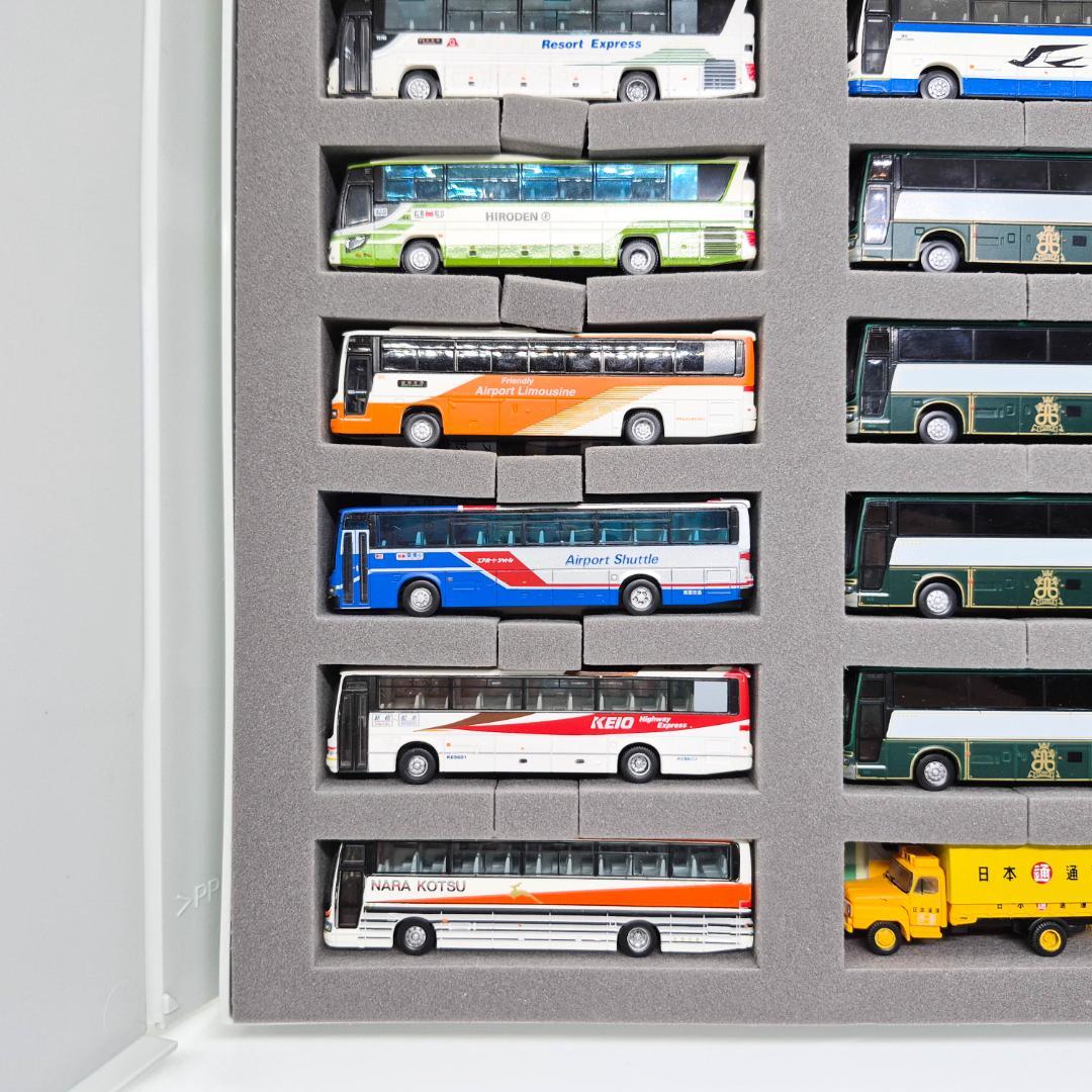 トミーテック ザ バスコレクション 第10弾 18台 専用ケース付 未塗装バス付