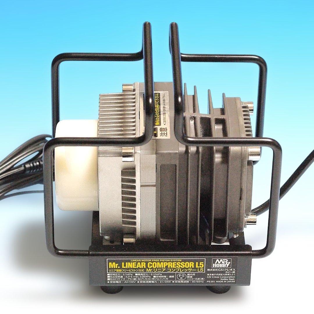 GSIクレオス Mr.リニアコンプレッサー L5/プラチナセット エアブラシ