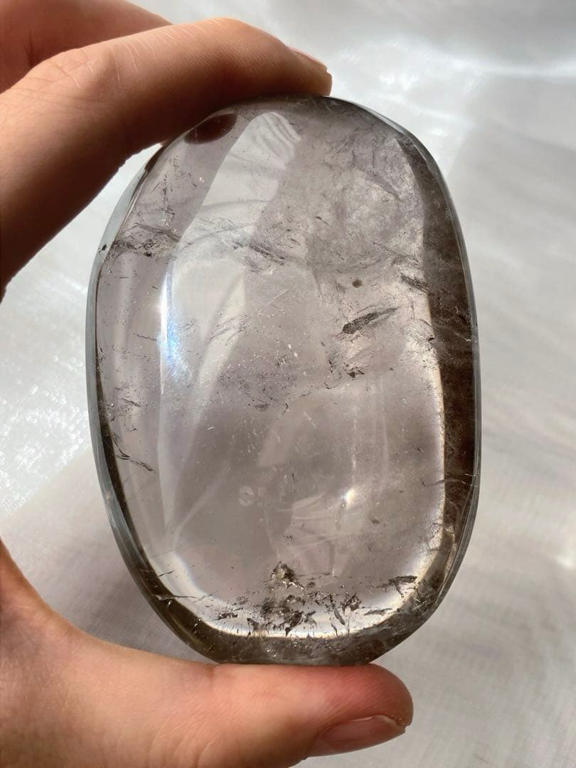 高品質 天然石 スモーキークォーツ 茶水晶フリーフォーム 165.3g