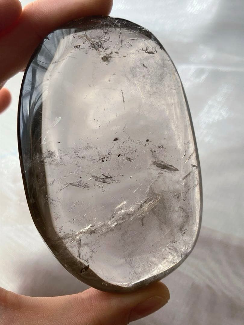 高品質 天然石 スモーキークォーツ 茶水晶フリーフォーム 165.3g