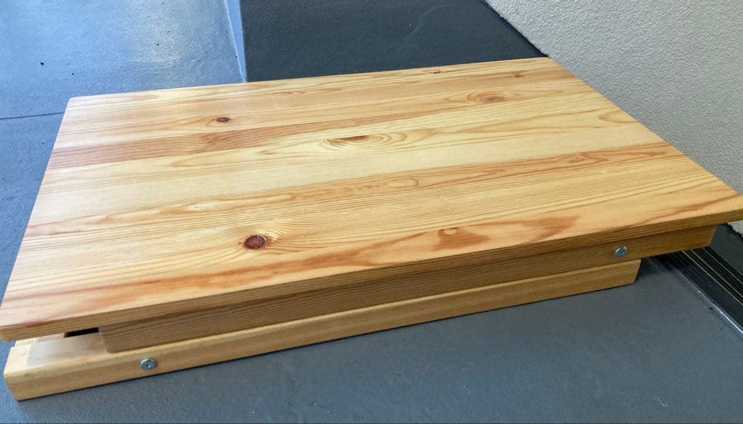 「置き配専用」パイン材 折りたたみ　MUJI 無印良品 机 折り畳みテーブル