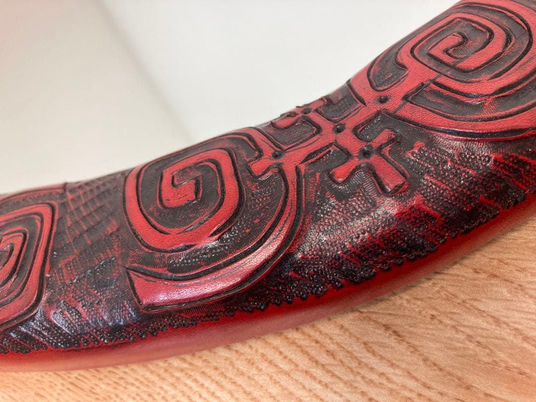 革製フレームウォールミラー