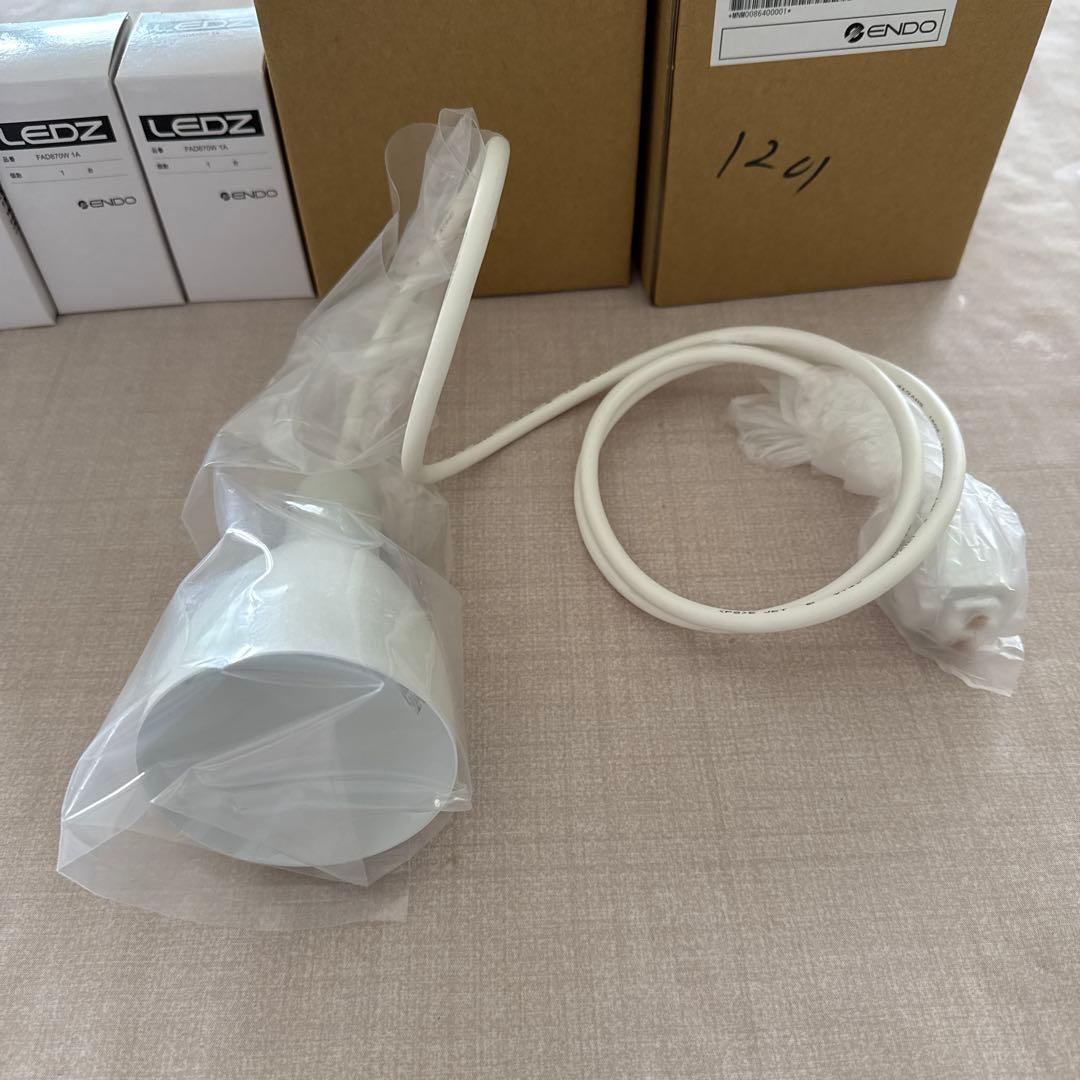 LEDZ シーリングライト 遠藤照明　３個セット　ダクトレール用