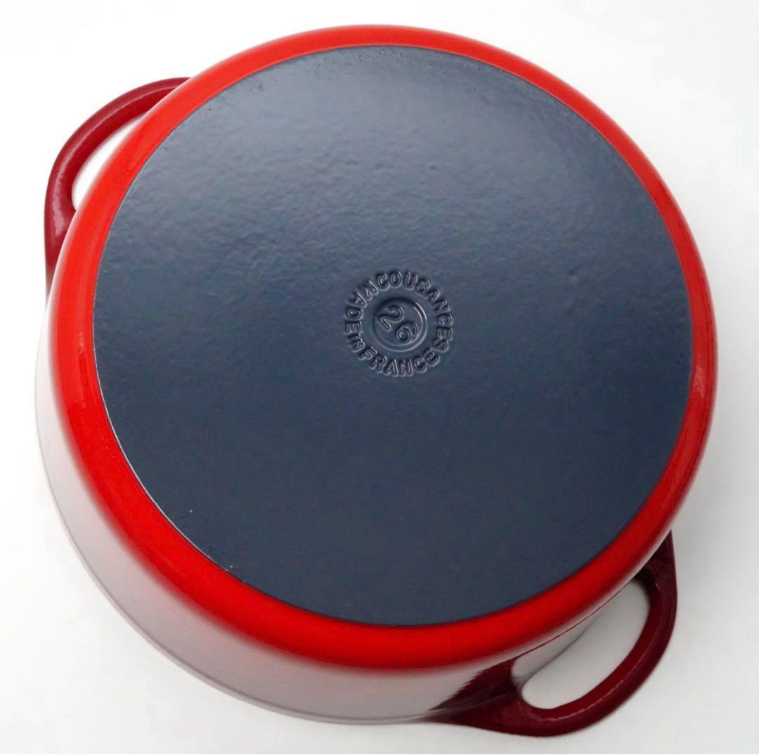 希少】COUSANCES DOUFEU クーザンス デュッフ鍋 レッド 26 - メルカリ