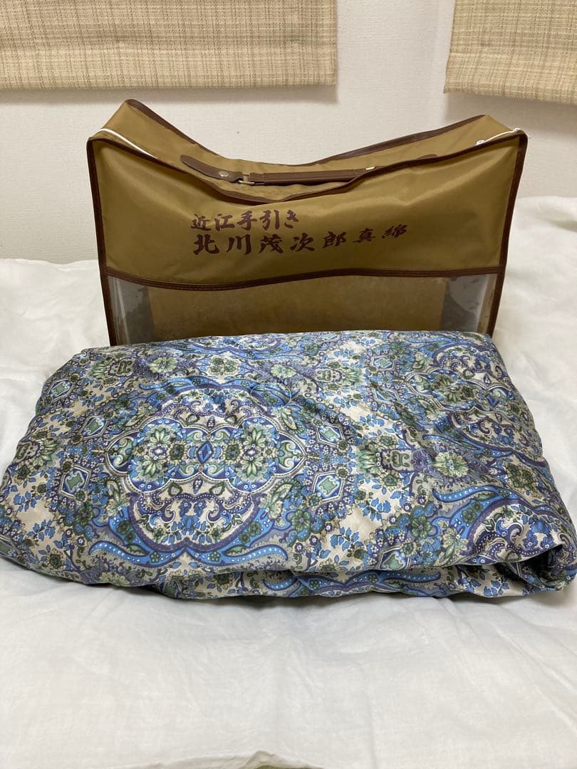 真綿肌掛けふとん☆美品☆近江手引き☆ロマンス小杉