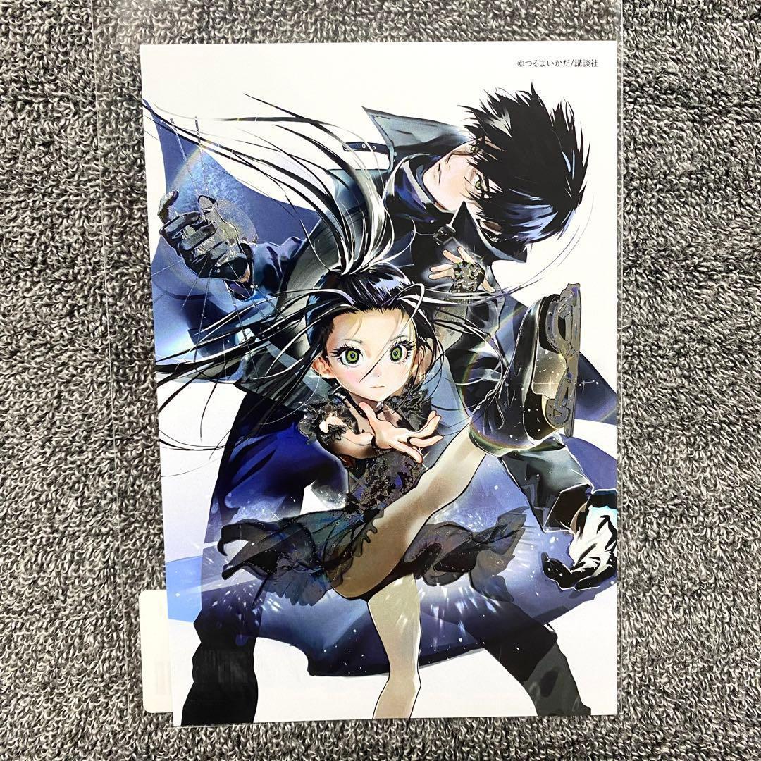 メダリスト マンガ展 限定 箔押し ポストカード C+ 狼嵜 光 夜鷹 純