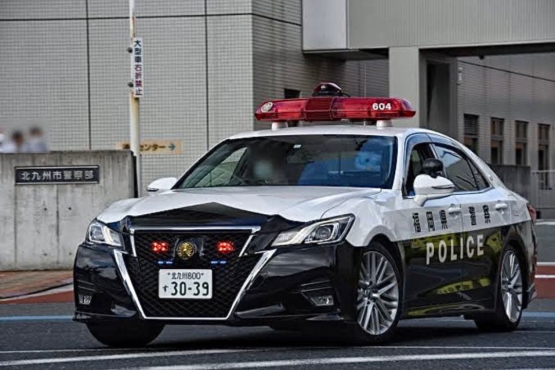 ○クラウン【福岡県警察北九州市警察部機動警察隊車両 602 】 新品／未