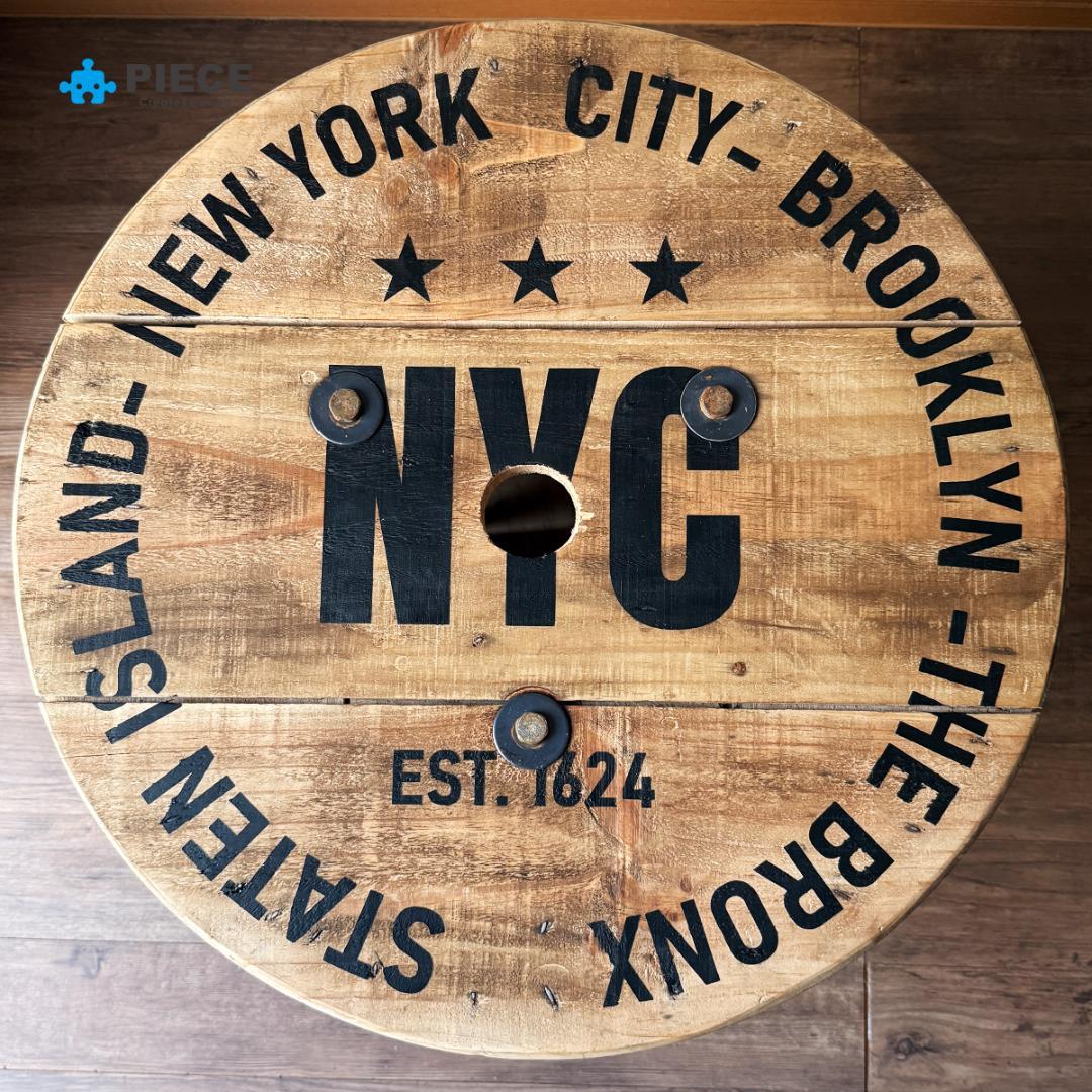 ケーブルドラム 電線ドラム テーブル アメリカン NYC-A 【受注製作