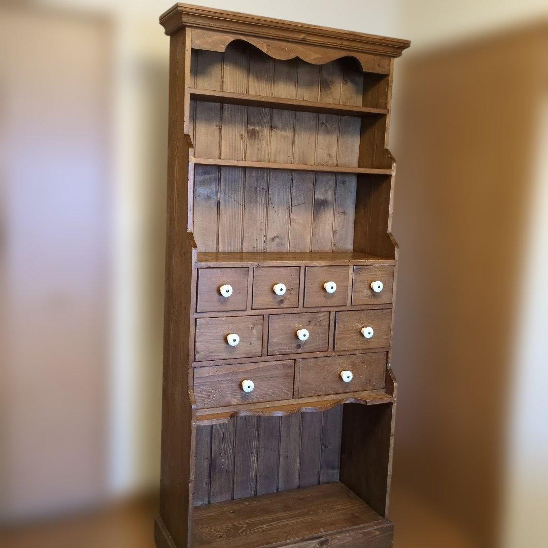 アンティーク調　ウッドラック