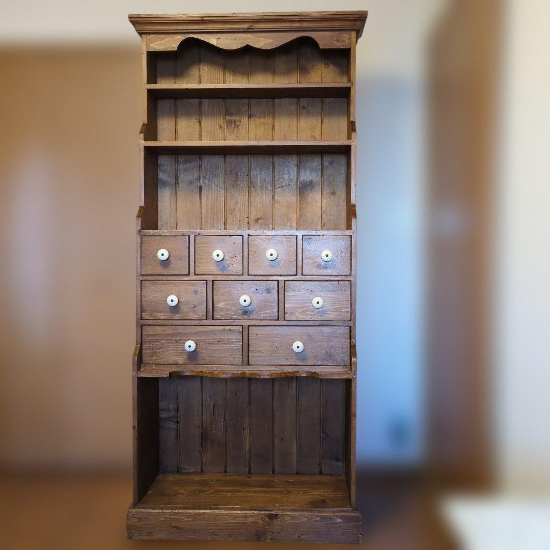 アンティーク調　ウッドラック