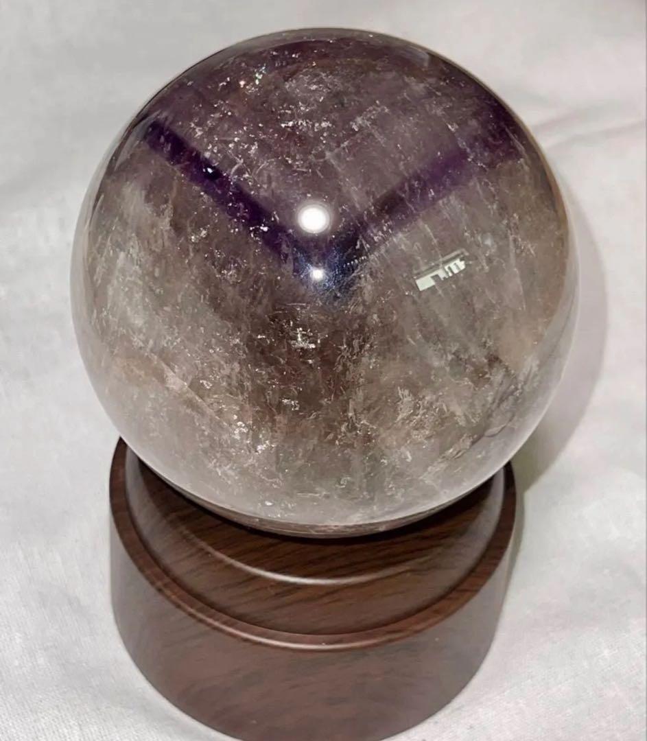 ファントムアメジスト　丸玉　サイズ約9cm 998g スフィア　台座なし