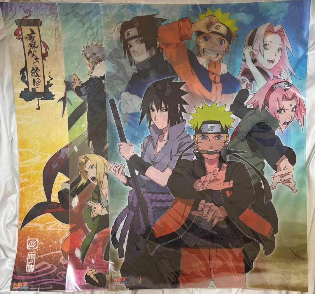 NARUTO ナルト A2クリアポスター まとめ売り - メルカリ