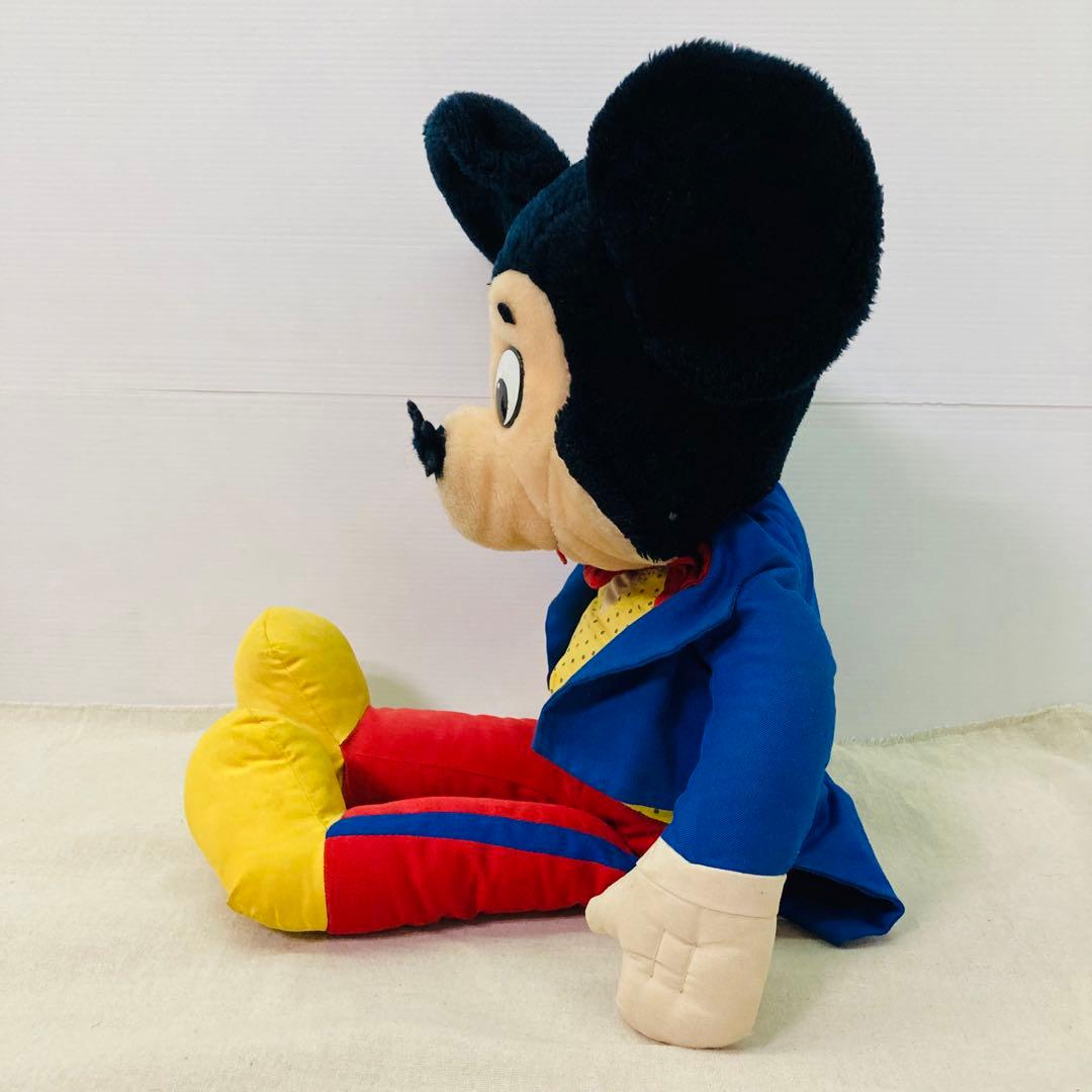 Disney ディズニー ミッキーマウス ぬいぐるみ ビンテージ レトロ 特大