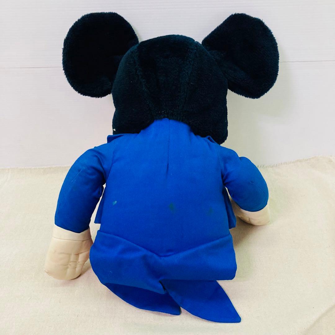 Disney ディズニー ミッキーマウス ぬいぐるみ ビンテージ レトロ 特大