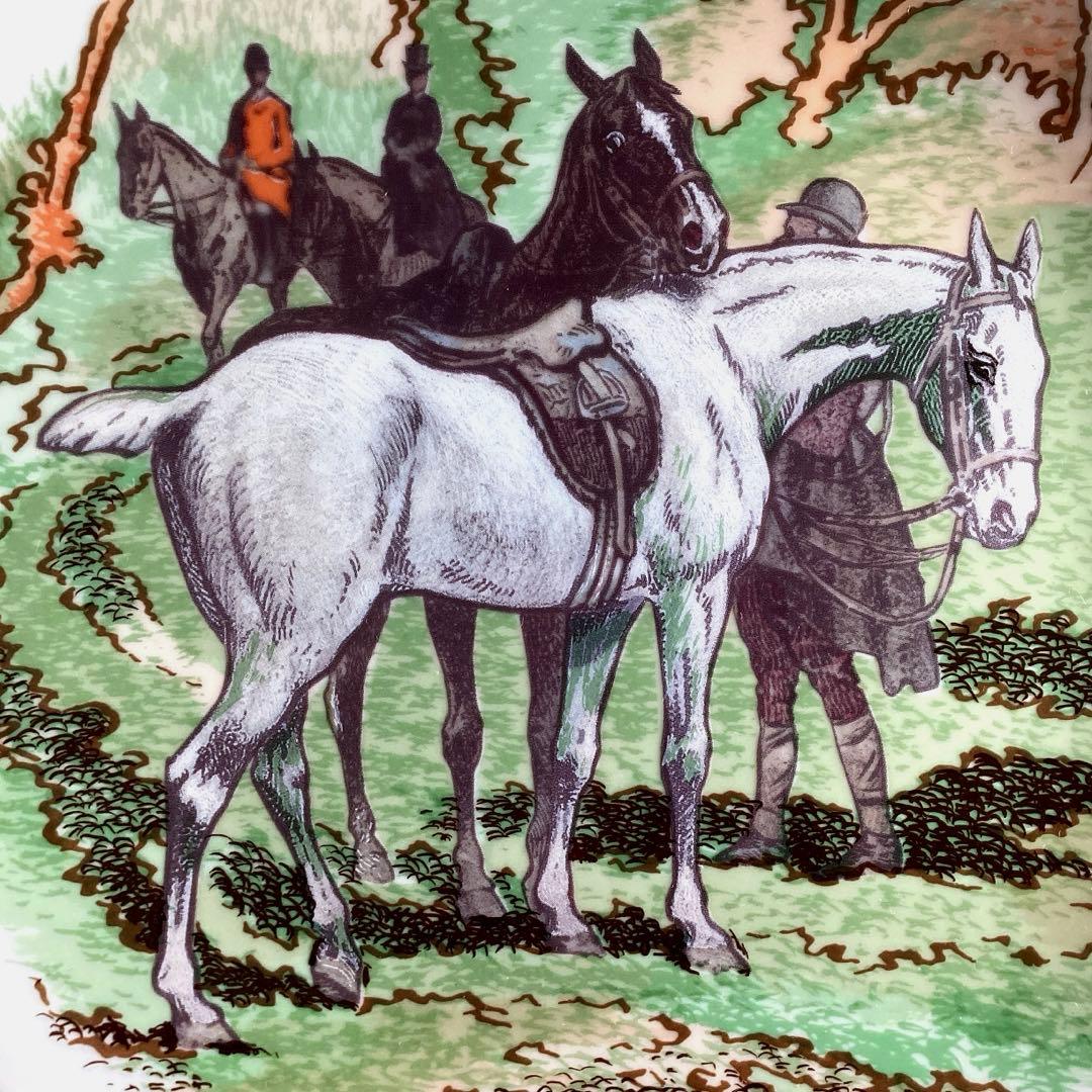 冬うー特価 深川製磁 干支 馬 2002年 飾り皿 大皿 2026年は馬(午)年