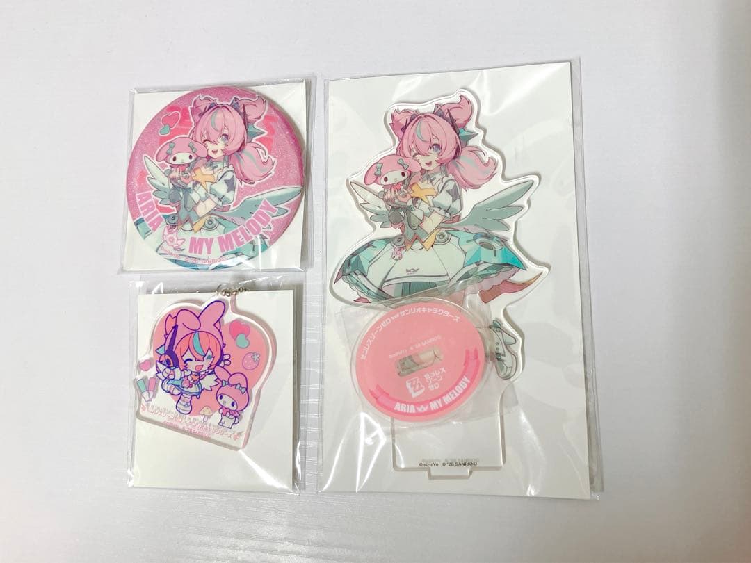 GIGO 限定 ゼンゼロ 妄想エンジェル サンリオコラボ アリア アクスタ