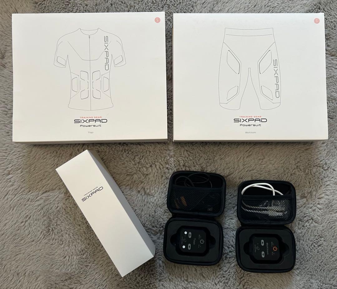 《正規品》シックスパッド　パワースーツ　レディースS　上下セット