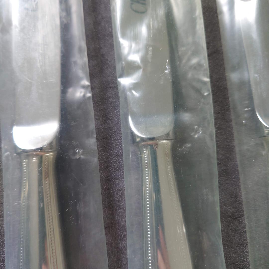 美品 クリストフル パール スタンダードナイフ 未開封含む 6点