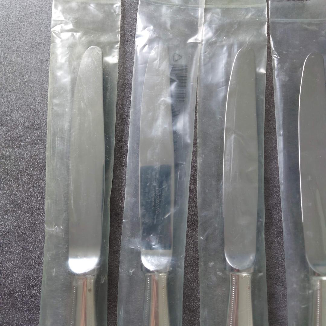 美品 クリストフル パール スタンダードナイフ 未開封含む 6点