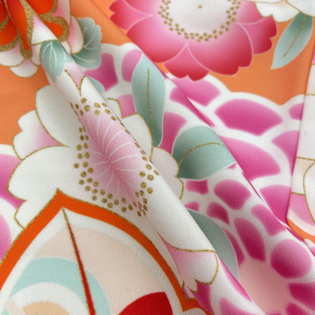 ◎mk-1721　女児　七五三　着物・被布セット　3歳　　11-20