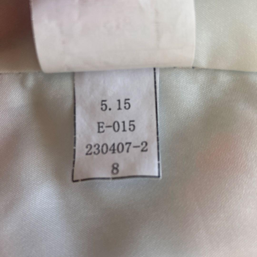 七五三　水色着物 桜模様　鞠ピンク