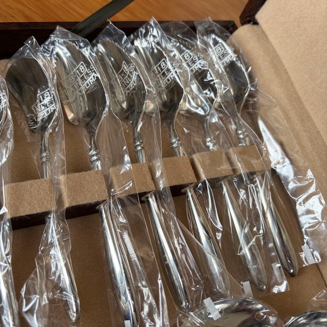 アズマ　カトラリーセット　インペリアル 18-18 デザートセット　16本セット