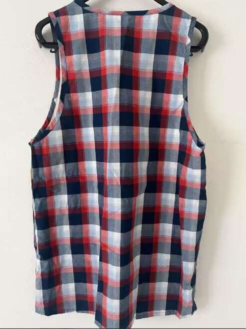 エプロン/保育士/ドラえもん/キャラクター/チェック柄