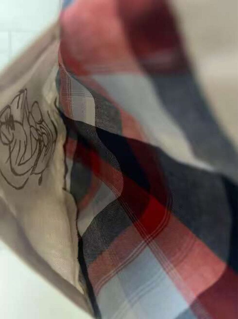 エプロン/保育士/ドラえもん/キャラクター/チェック柄