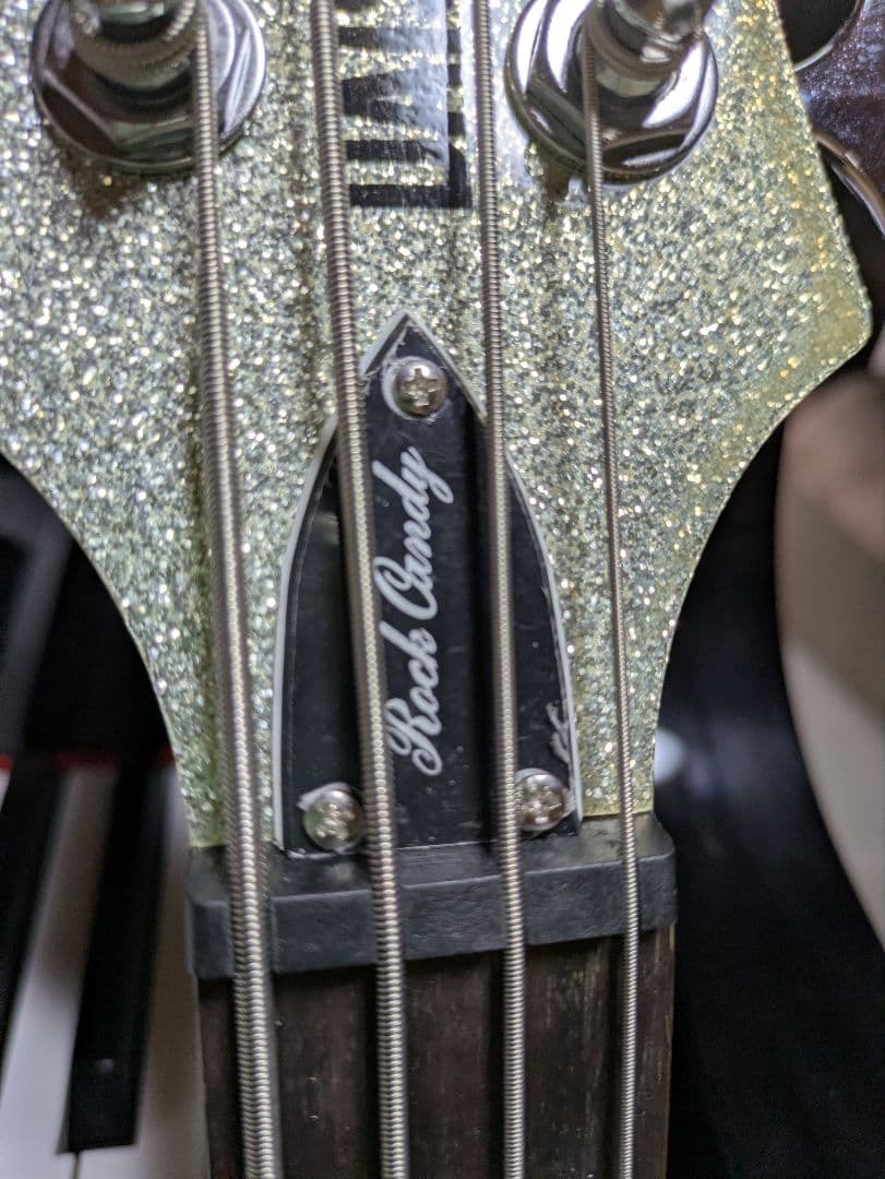 デイジーロック　Daisy Rock エレキベース メタリックゴールドスパークル