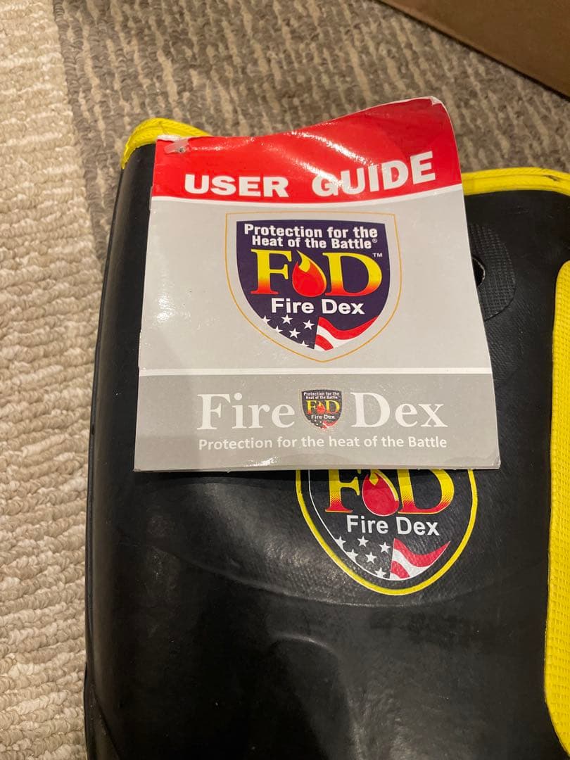 米軍放出Fire-Dex 構造用消防ブーツ NFPA1971 防火・防刃・耐熱