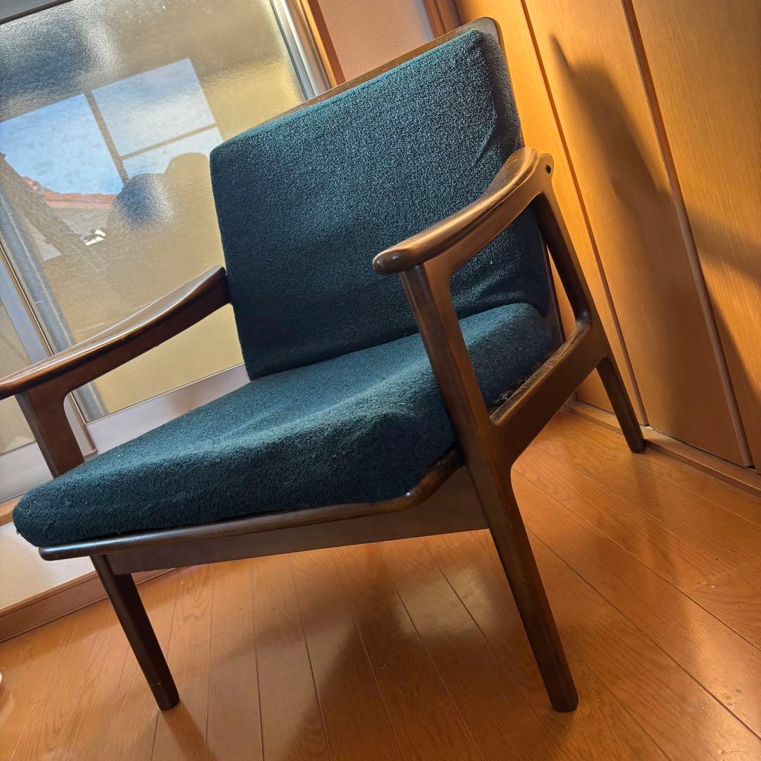 【1970s】 ラウンジチェア ソファ 北欧 ミッドセンチュリー デンマーク