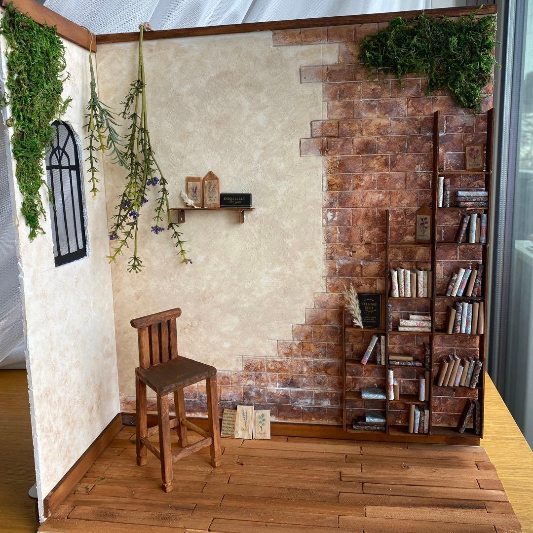 作品例2ドールハウス 背景ボード リカちゃんキャッスル ブライス