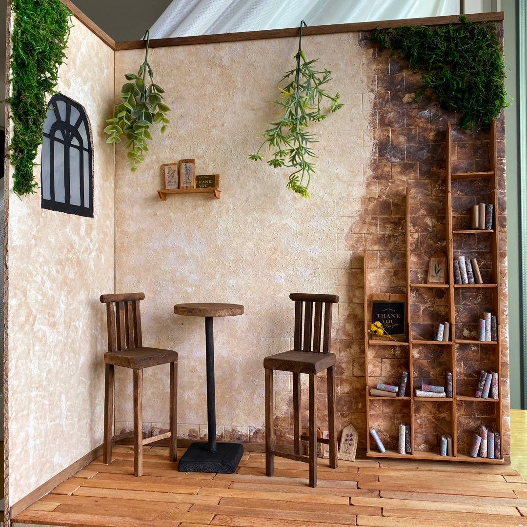 作品例2ドールハウス 背景ボード リカちゃんキャッスル ブライス