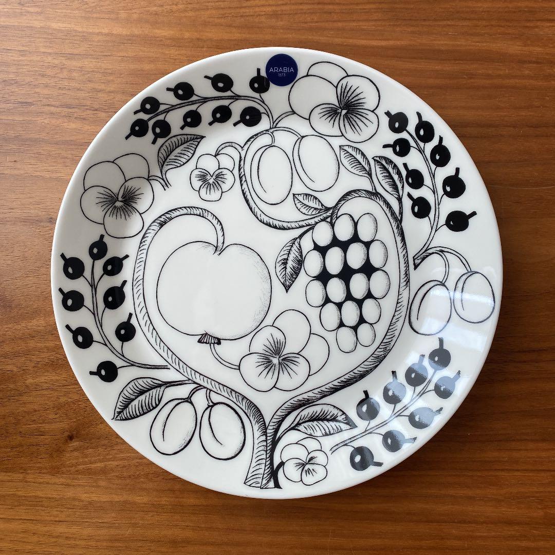 【新品】ARABIA トゥオキオ 20㎝ ブラック パラティッシ21㎝