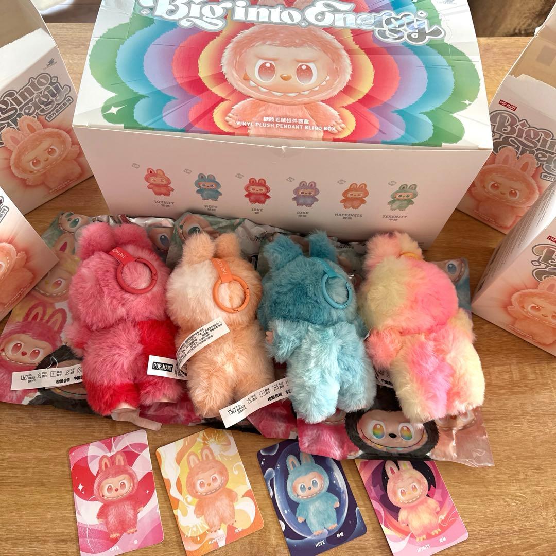 正規品 ラブブ Big into Energy LABUBU 4体セット - メルカリ