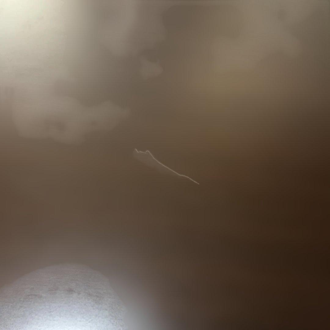 デスク　学習机　ニトリ　本棚・照明付属　ダークブラウン　引取り限定（埼玉北西部）