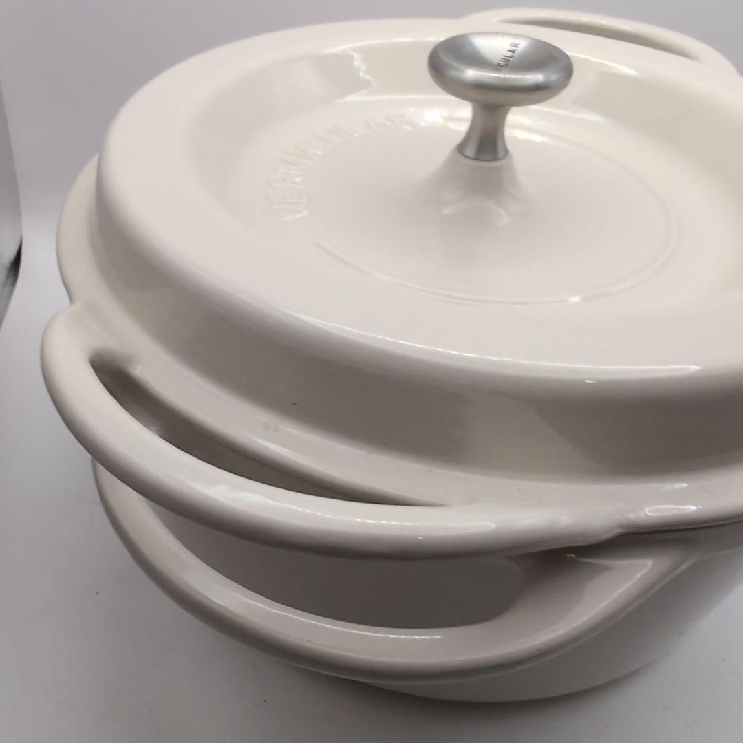 VERMICULAR オーブンポットラウンド 22㎝ 両手鍋