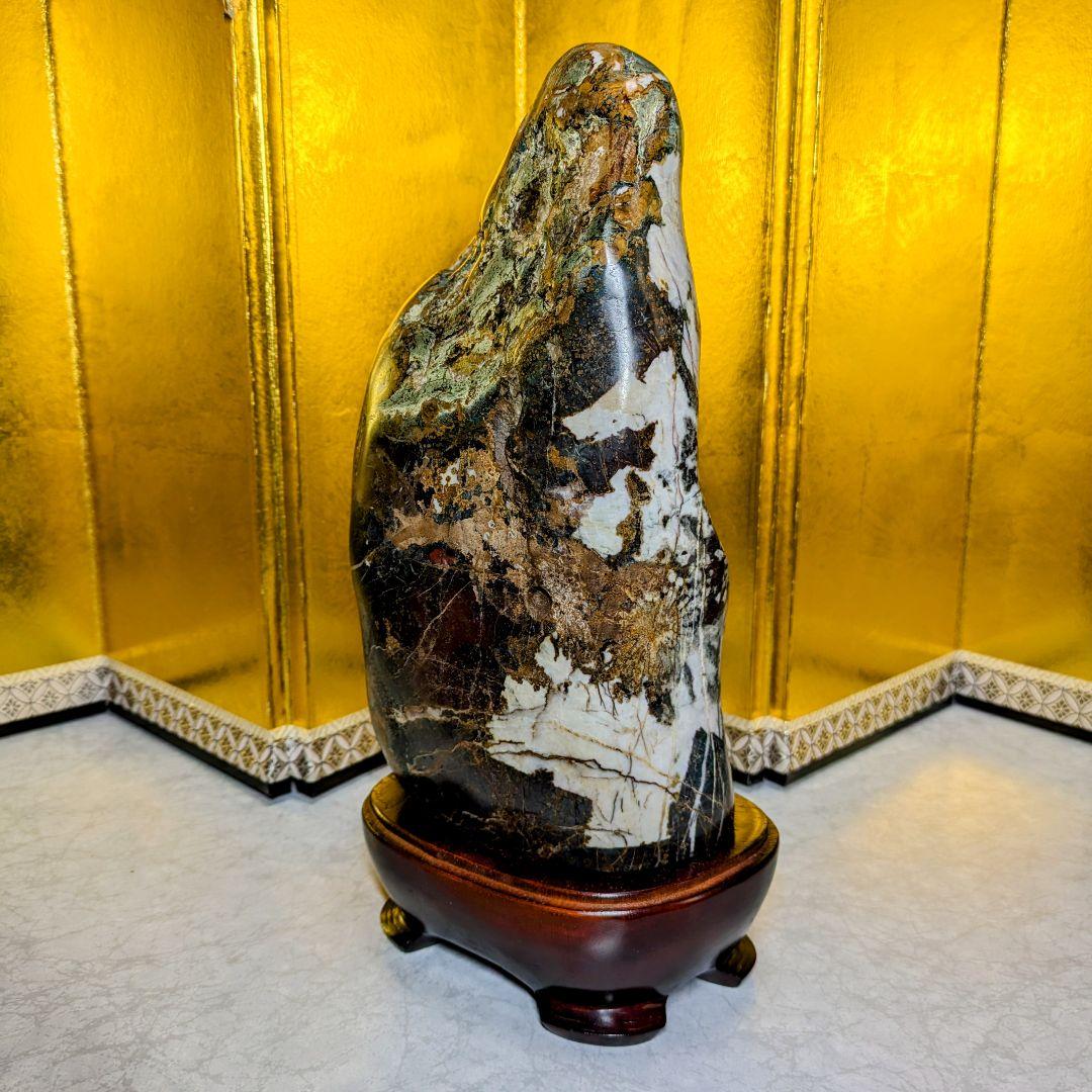 菊花石 岐阜県根尾谷産4.0㌔ 鑑賞石 観賞石 水石 盆石 鉱物 天然石 置物