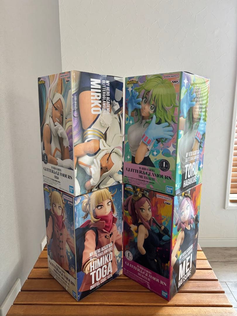 僕のヒーローアカデミア GLITTER&GLAMOURS ミルコ　他３体
