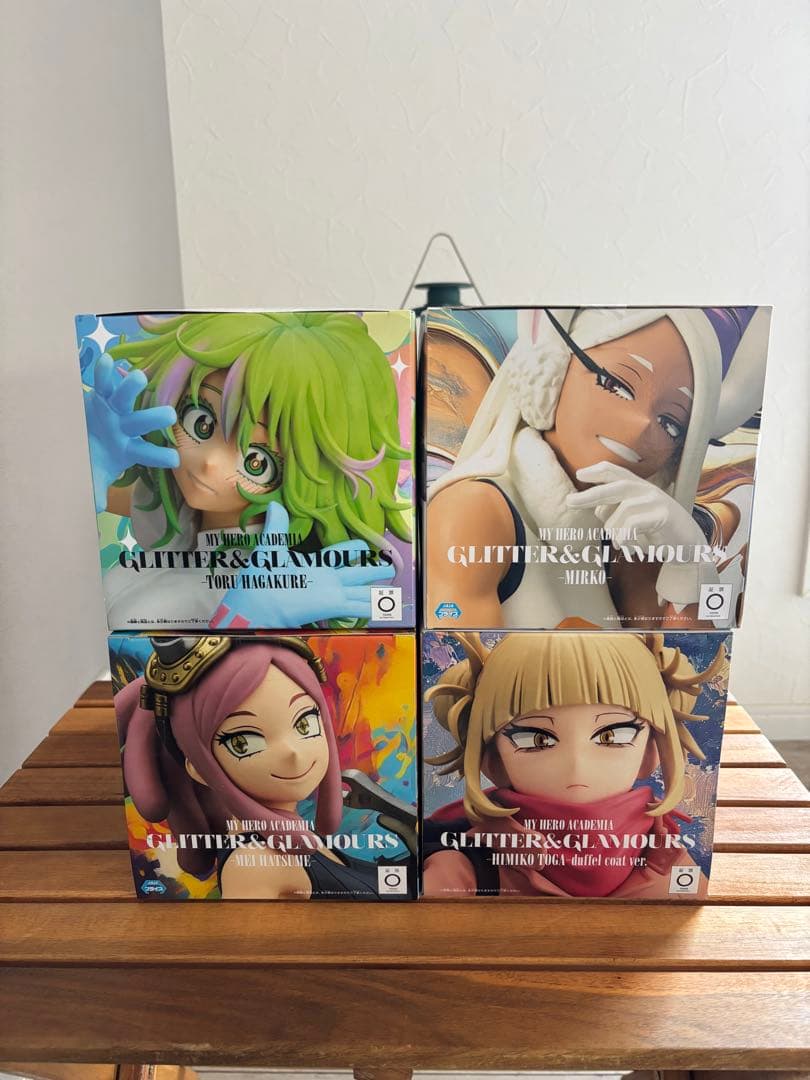 僕のヒーローアカデミア GLITTER&GLAMOURS ミルコ　他３体