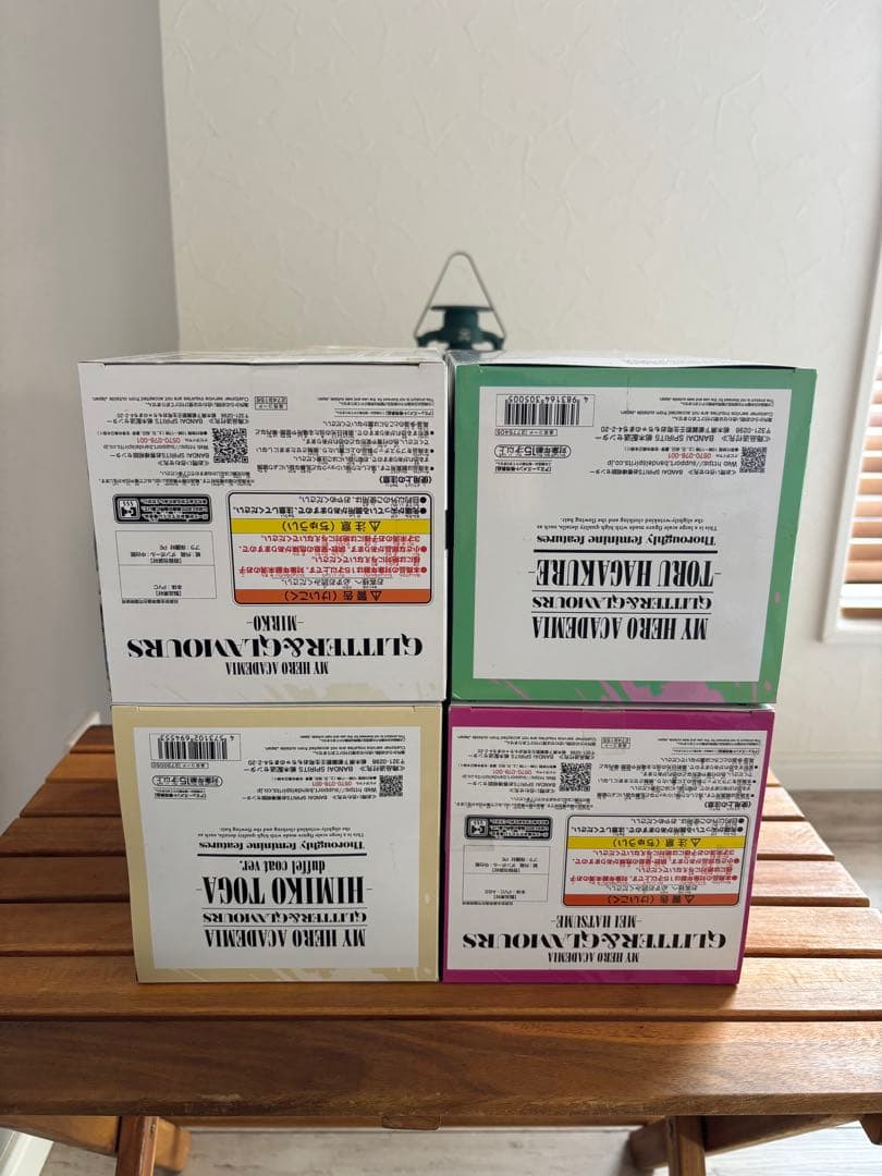 僕のヒーローアカデミア GLITTER&GLAMOURS ミルコ　他３体