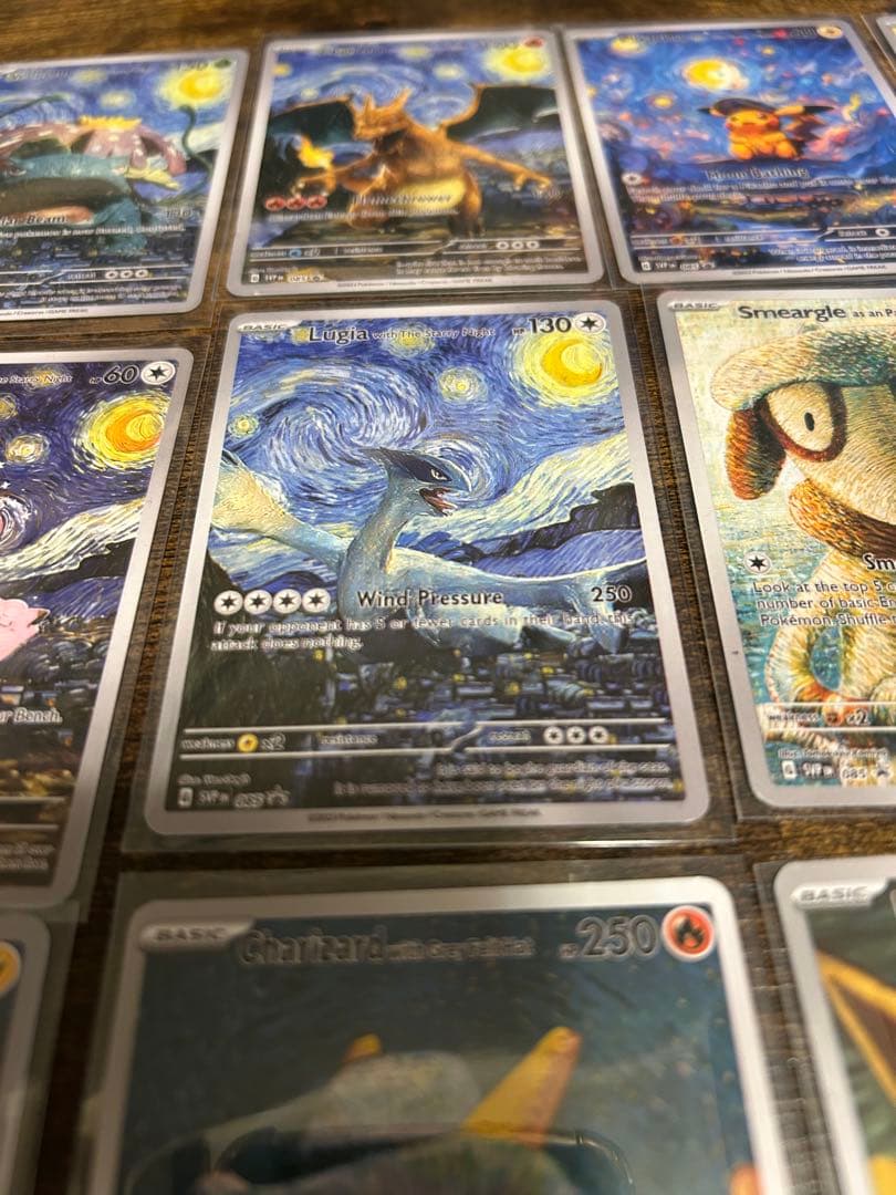 展示用】海外限定品 ゴッホ展 星月夜 フルアート - メルカリ