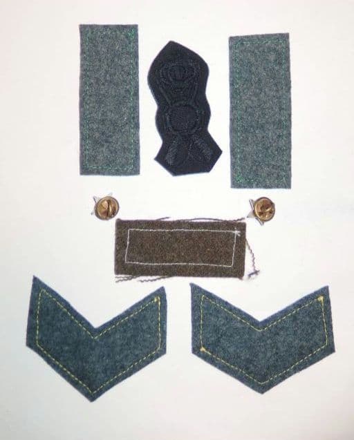 WW2 イタリア軍 第44歩兵師団「クレモナ」＆ 南伊軍「クレモナ戦闘団」徽章