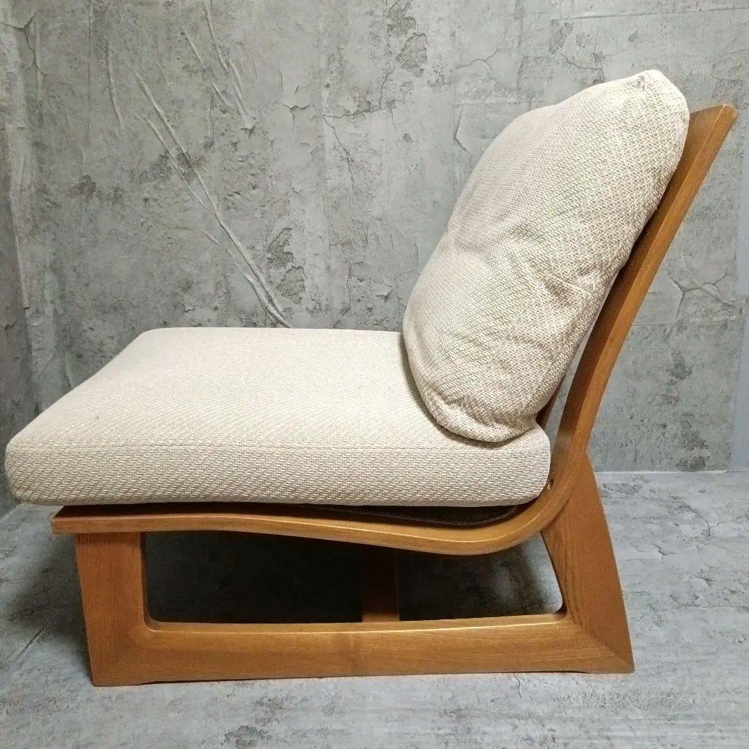 カリモク 木組 ベントウッドソファ プライウッド アームレスソファー レトロ①