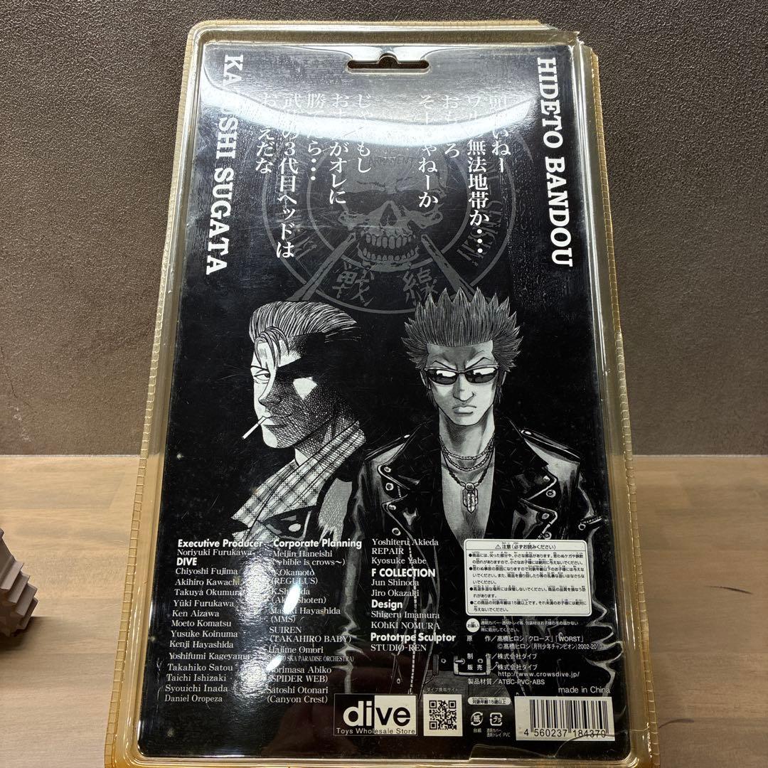 阪東ヒデト 「クローズ＆WORST」 FBG 髑髏の系譜編 PVC製塗装済み