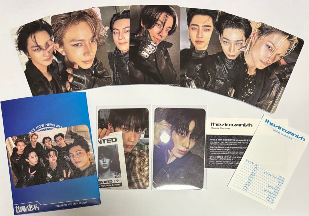 ENHYPEN VANISH weverse album ソヌ トレカ - メルカリ
