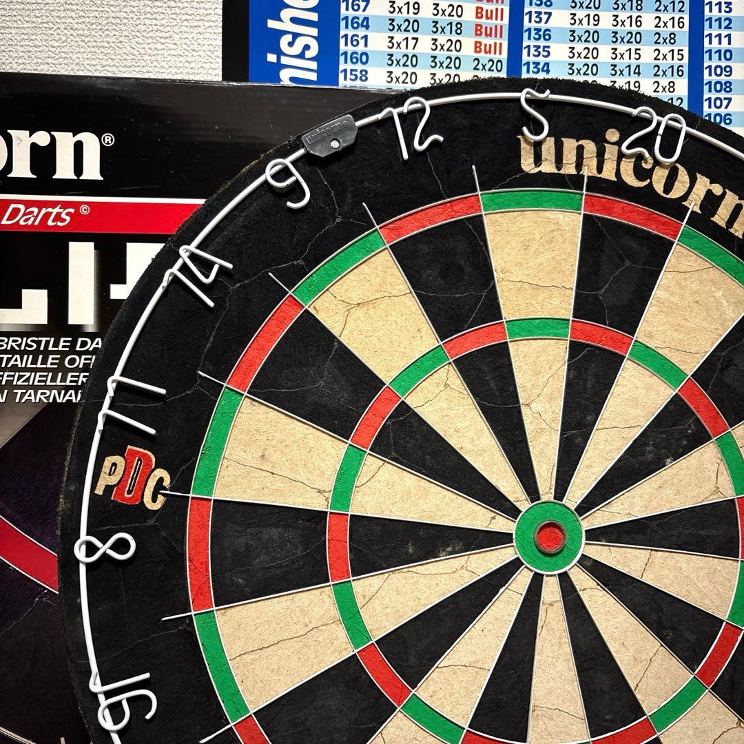 美品 ユニコーン unicorn ハードダーツボード ECLIPSE 廃盤品 - メルカリ