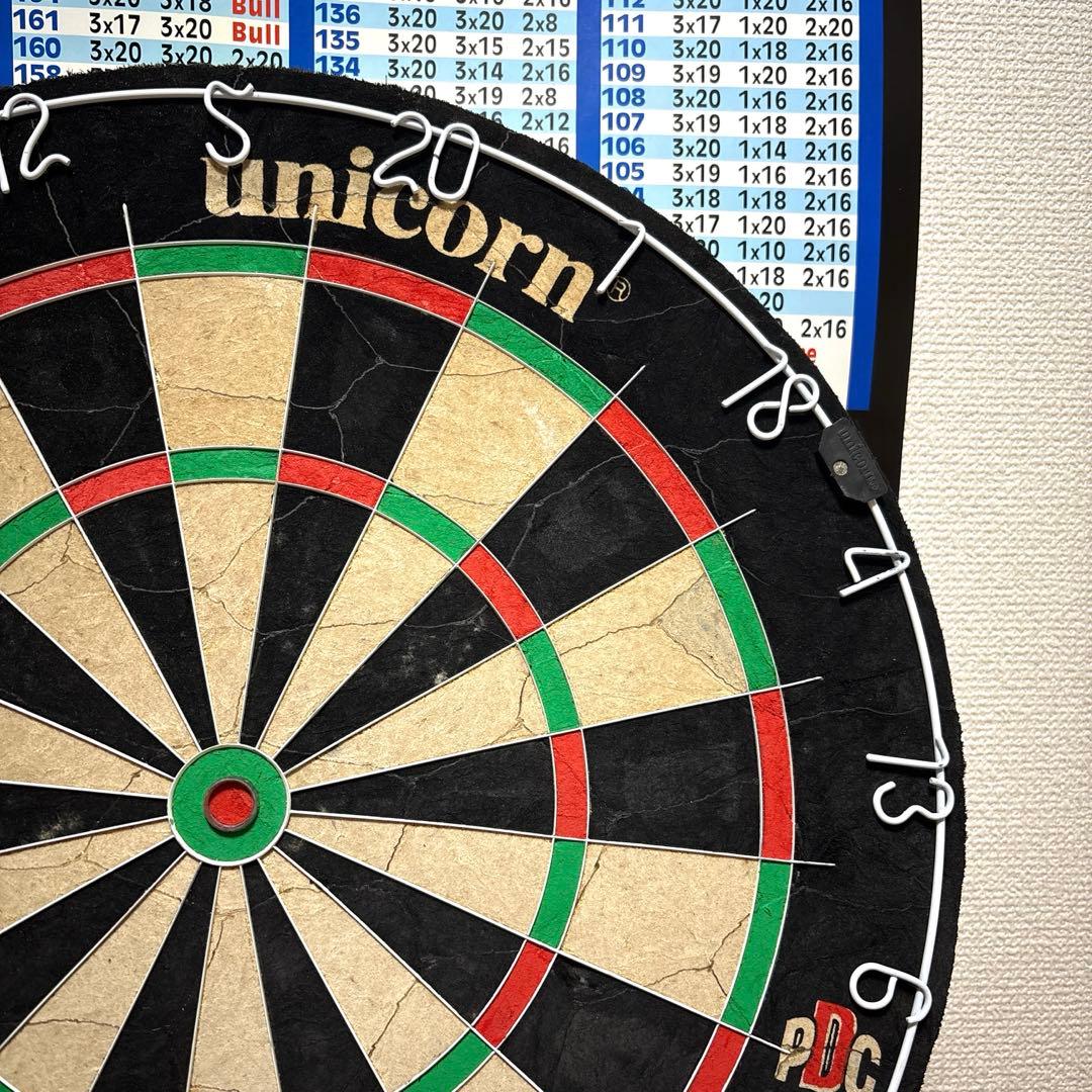 美品 ユニコーン unicorn ハードダーツボード ECLIPSE 廃盤品 - メルカリ