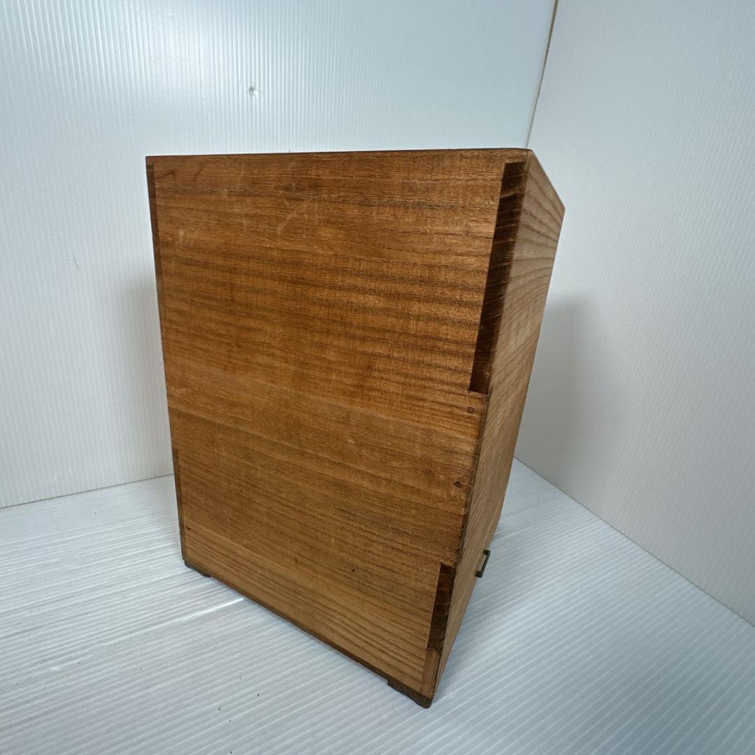 三味線 桐立箱 2丁 二丁 桐製 ケース スタンド 引出 収納 三味線立 和